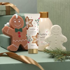 cosy by the fireplace